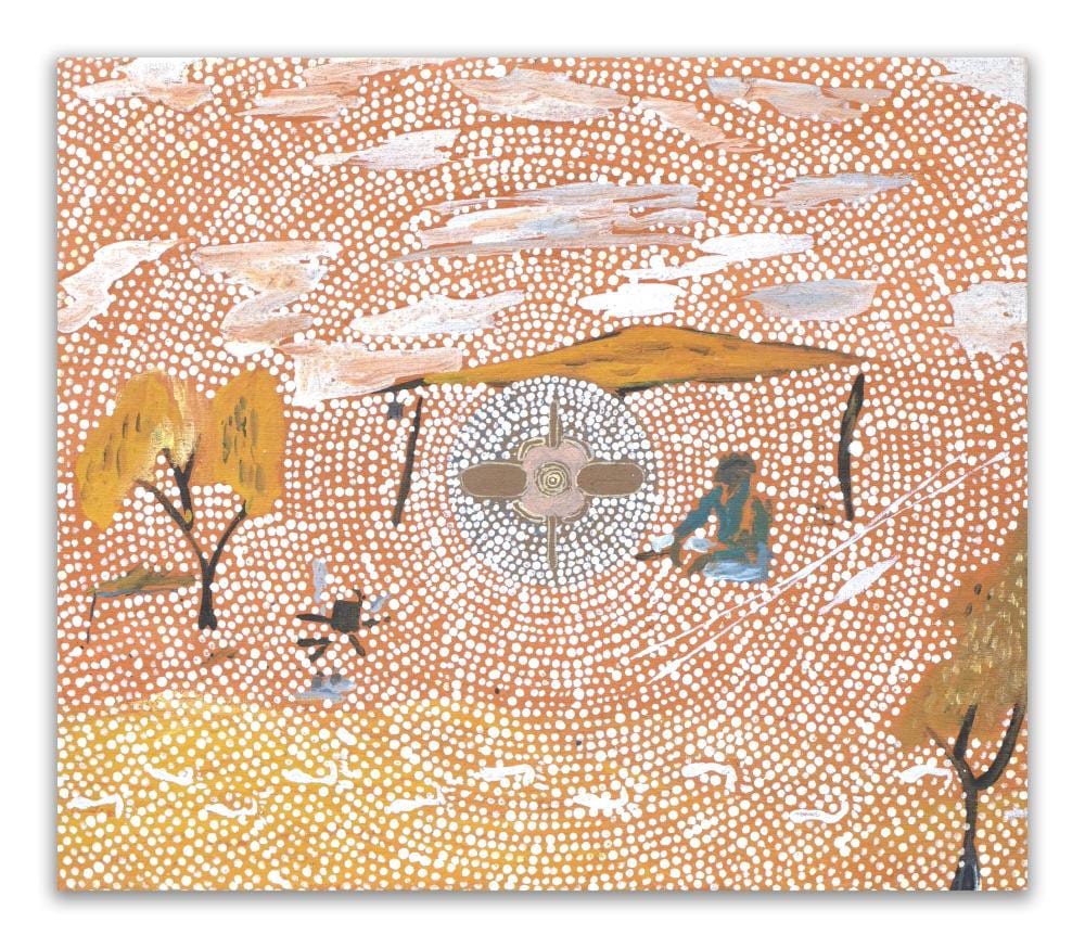 Tim Johnson comparable auction result: tim johnson untitled 1981