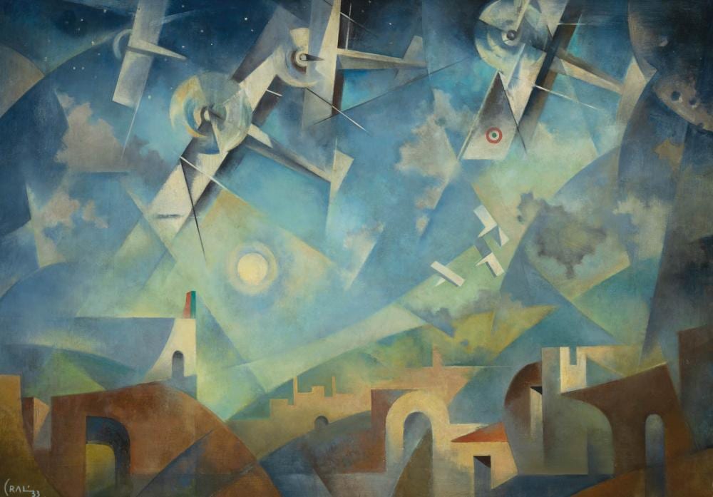 Tullio Crali comparable auction result: tullio crali igalo 1910 mailand milano 2000