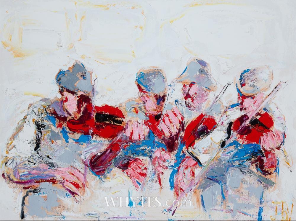 John B. Vallely comparable auction result: john b vallely b 1941 a rake of reeds