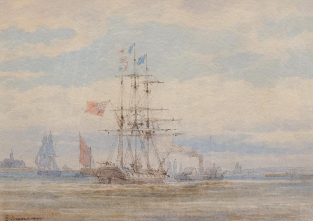 Edward Duncan comparable auction result: edward duncan 1803 1882