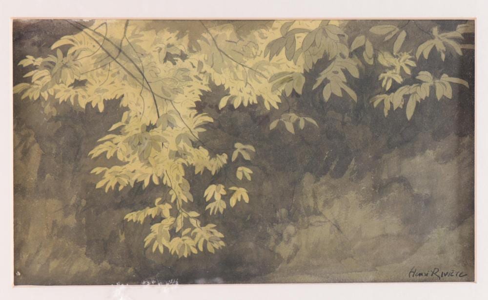 Henri Rivière comparable auction result: henri rivi re 1864 1951