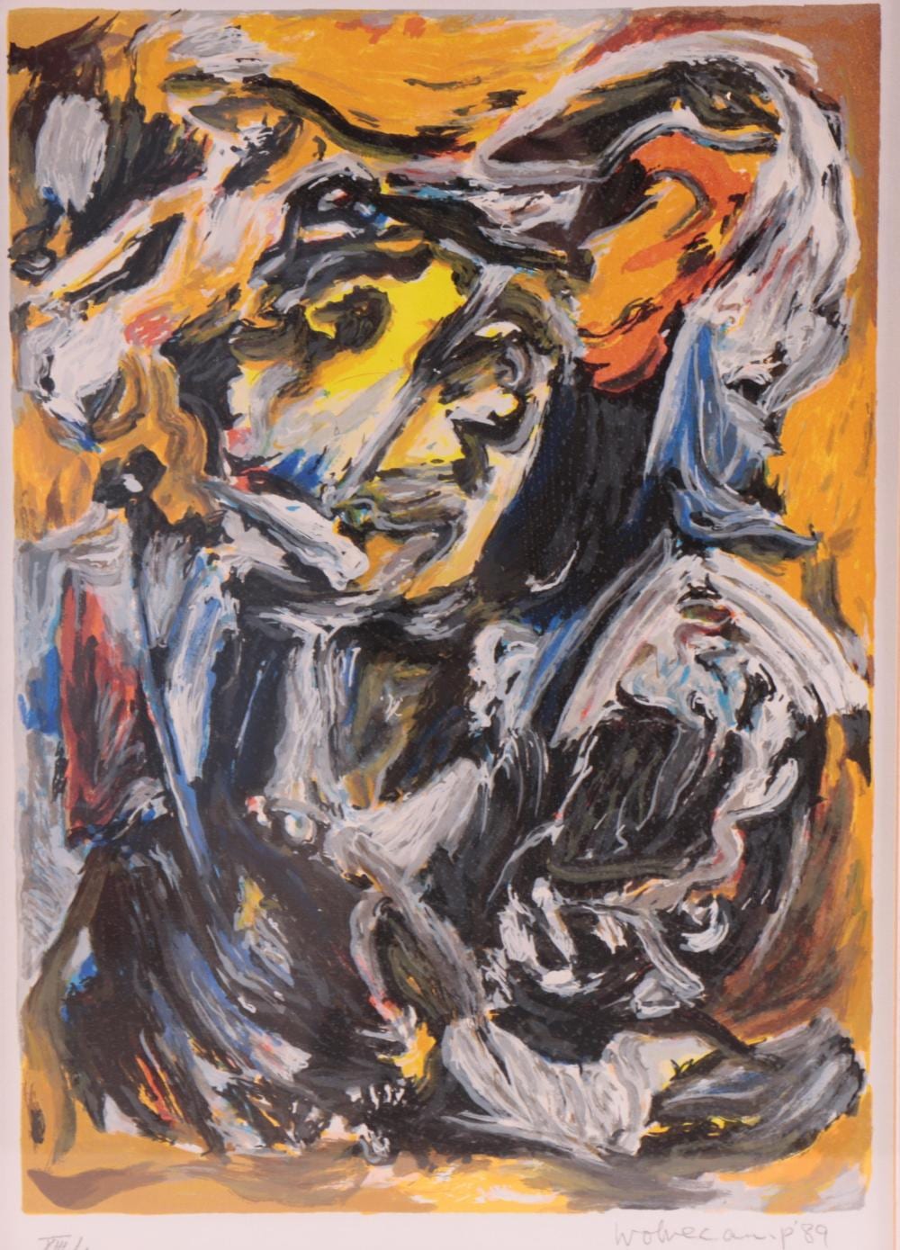 Theo Wilhelm Wolvekamp comparable auction result: theo wolvecamp 1925 1992