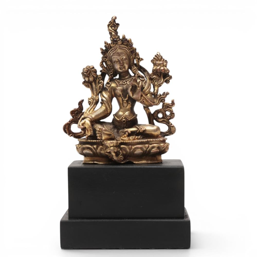 Gilbert Gascard comparable auction result: tibet a gilt bronze figure of tara 20th century