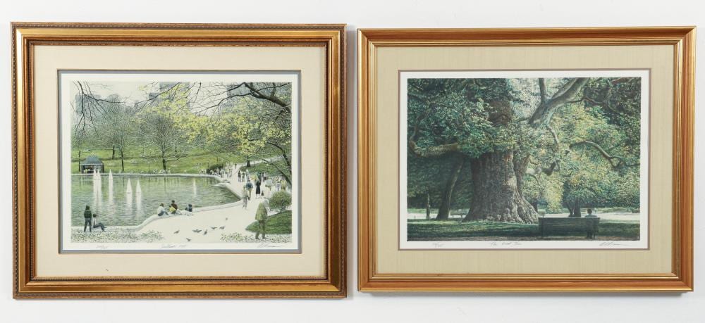 pair of harold altman signed color lithographs · Concept Art Gallery · 2026-05-20 Harold Altman comparable auction result: pair of harold altman signed color lithographs