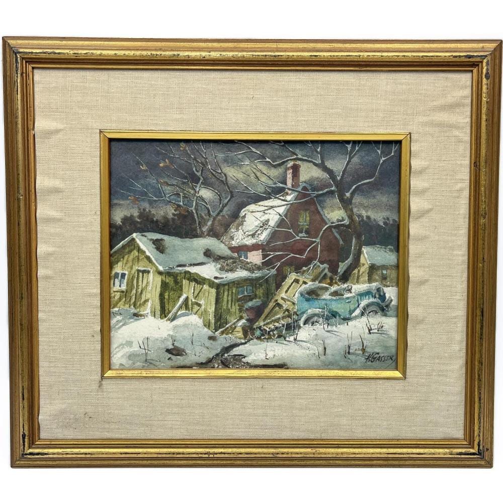 henry gasser american 1909 1981 painting · World Auction Gallery · 2026-05-20 Henry Martin Gasser comparable auction result: henry gasser american 1909 1981 painting