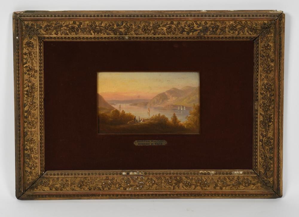 Robert Walter Weir comparable auction result: robert walter weir american 1803 1889 north view west point 1876