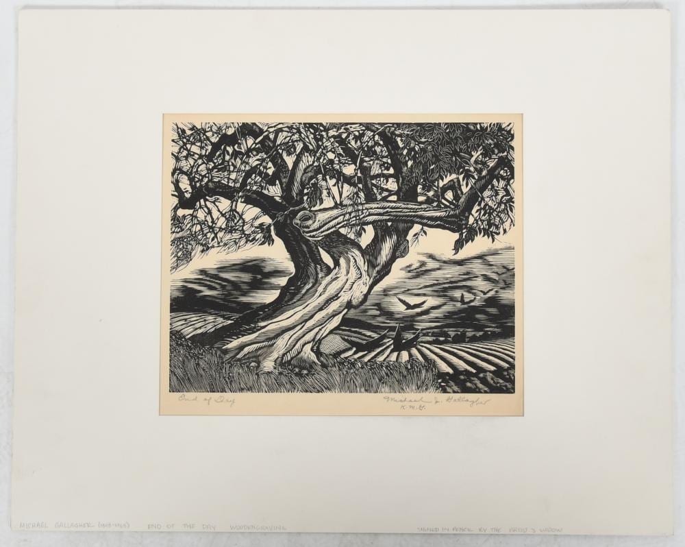 michael gallagher american 1898 1965 end of the day · Locati LLC · 2026-05-17 Michael Gallagher comparable auction result: michael gallagher american 1898 1965 end of the day