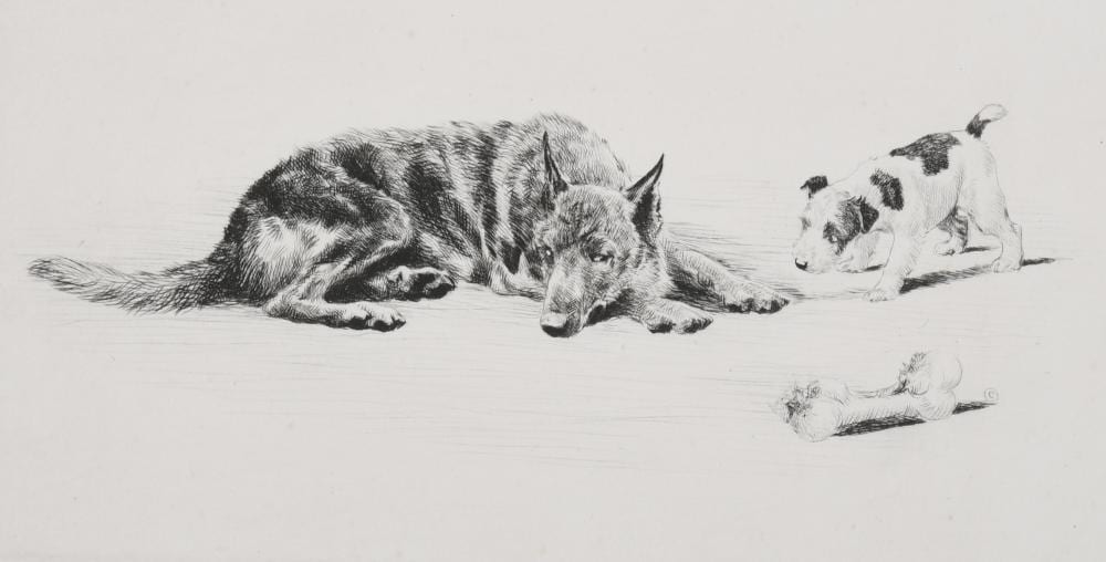 Marguerite Kirmse comparable auction result: marguerite kirmse american 1885 1954 dare i engraving