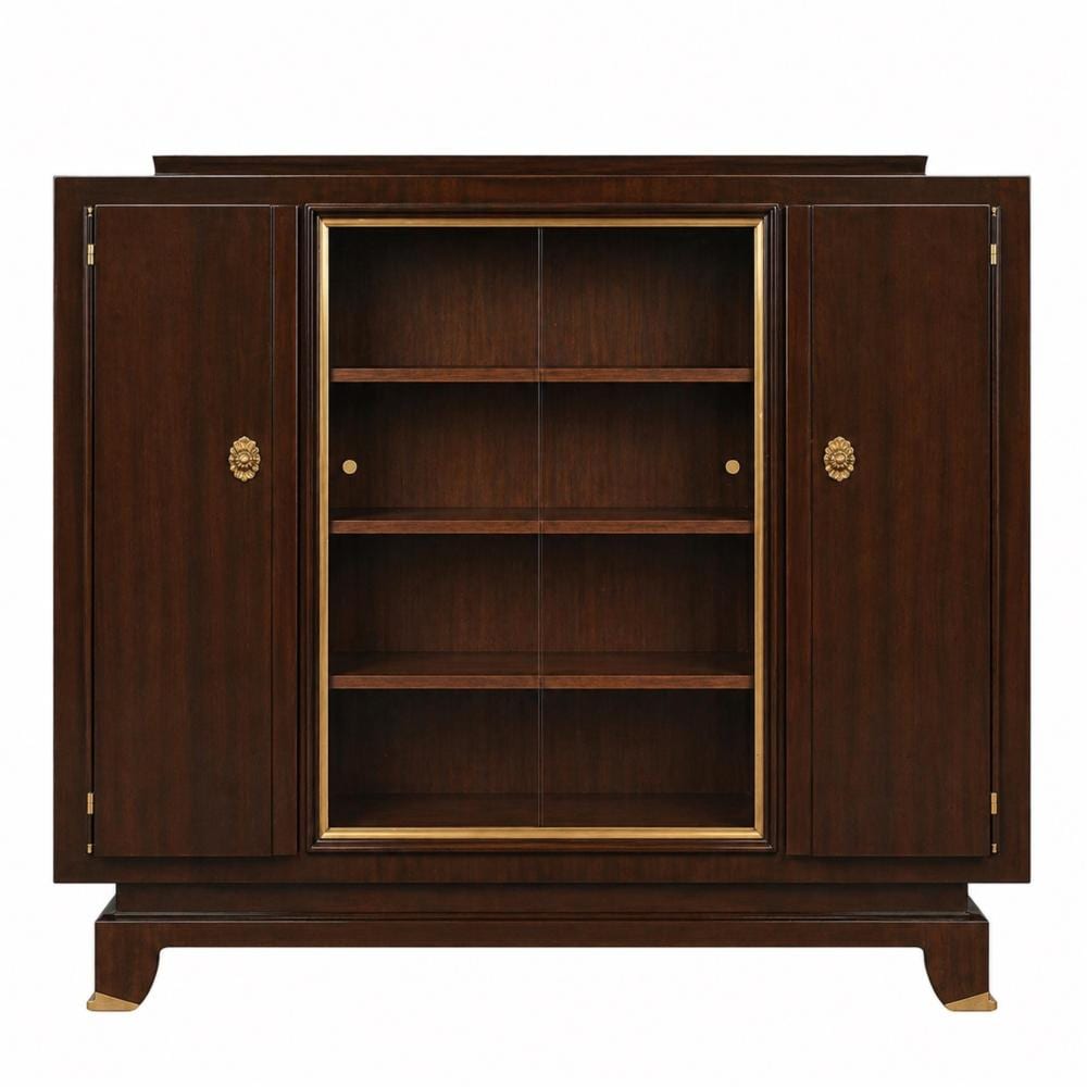 Jules Emile Leleu comparable auction result: jules leleu french 1883 1961 art deco armoire