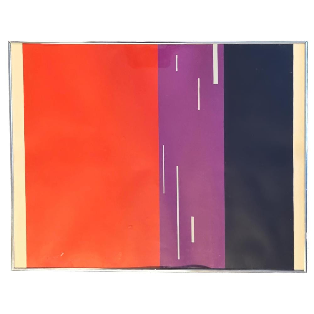 Friedrich Vordemberge-Gildewart comparable auction result: friedrich vordemberge gildewart german 1899 1962 komposition no 206 color lithograph