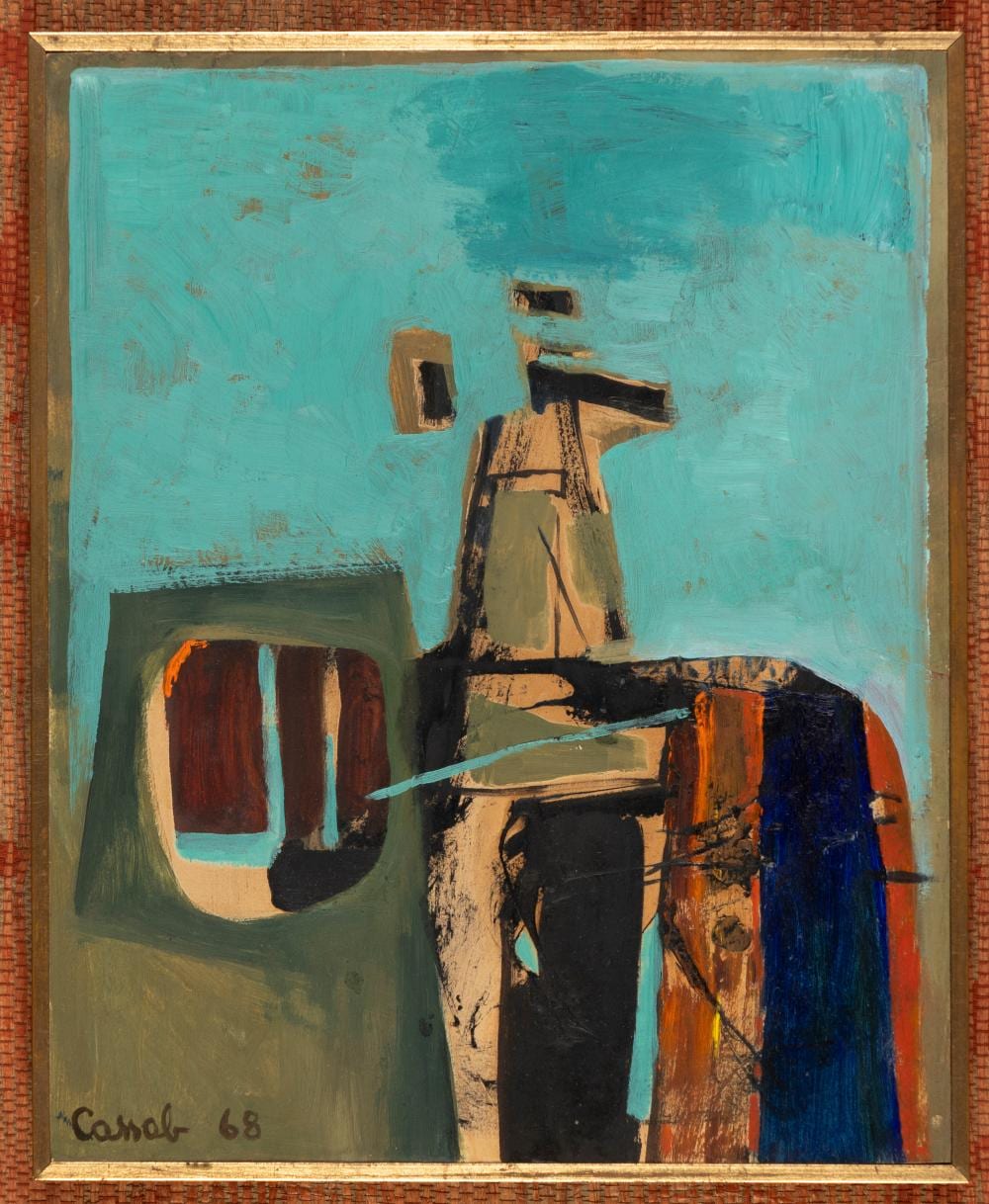 Judy Cassab comparable auction result: judy cassab 1920 2015 windmill 1968