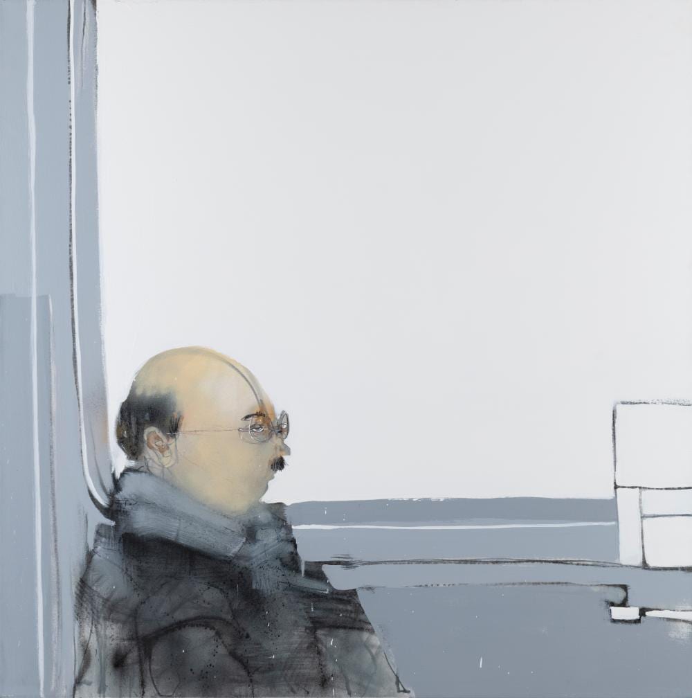 Anthony Lister comparable auction result: anthony lister born 1979 in transit 4 2005
