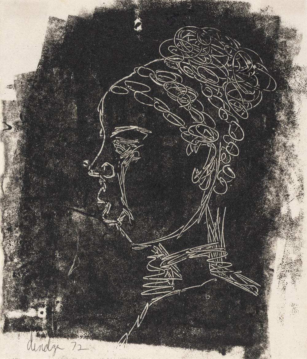 Dindga McCannon comparable auction result: dindga mccannon b 1947 untitled