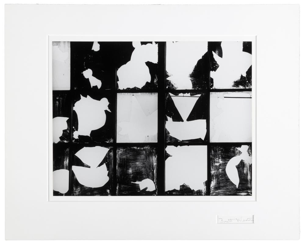 Brett Weston comparable auction result: signed by brett weston