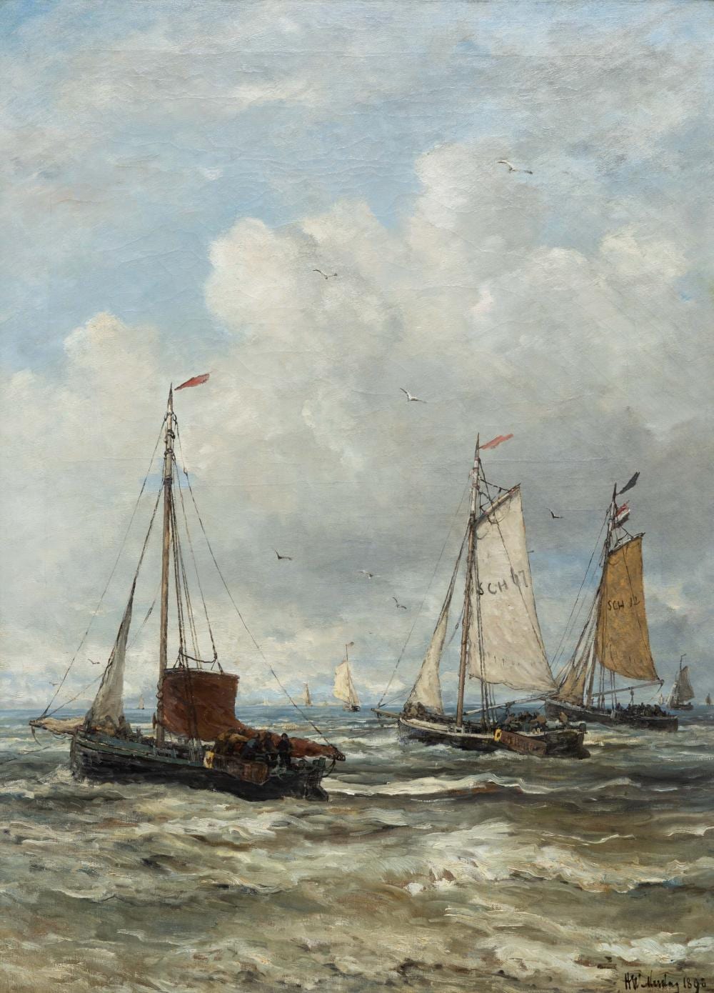 Hendrik Willem Mesdag comparable auction result: hendrik willem mesdag 1831 1915