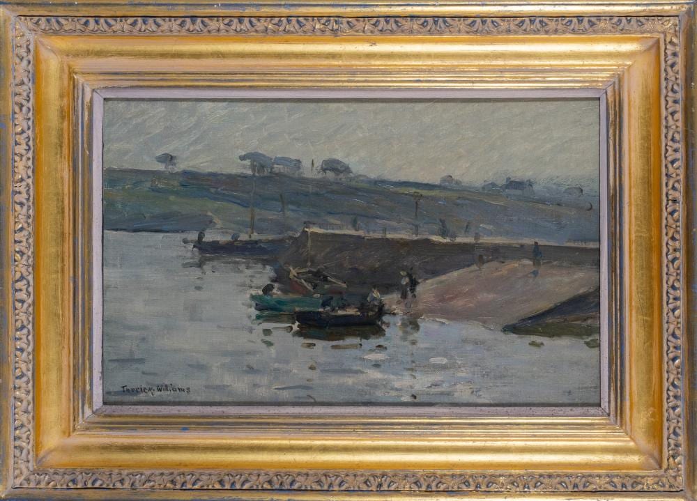 Terrick Williams comparable auction result: terrick williams welsh 1860 1936 low tide st ives