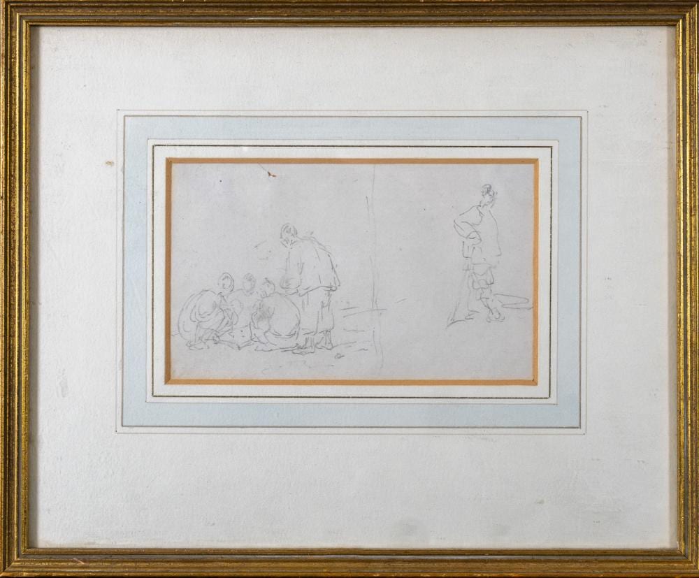 George Chinnery comparable auction result: george chinnery british 1774 1852 figure studies
