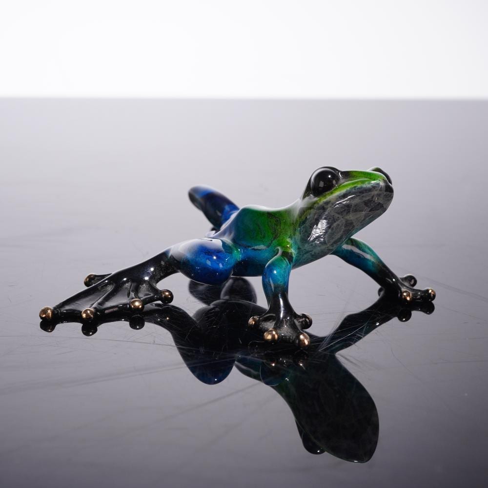 Tim Cotterill comparable auction result: tim cotterill british b 1946 frogman surf polychrome bronze sculpture