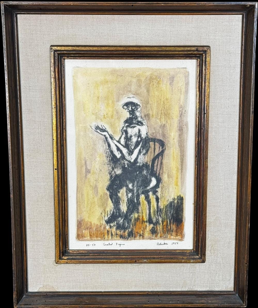 david adickes framed lithograph · Lewis & Maese Antiques & Auctions · 2026-05-17 David Adickes comparable auction result: david adickes framed lithograph
