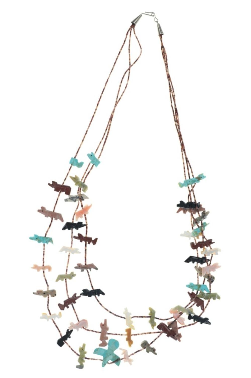 Leekya Deyuse comparable auction result: leekya deyuse zuni 1889 1966 attributed necklace