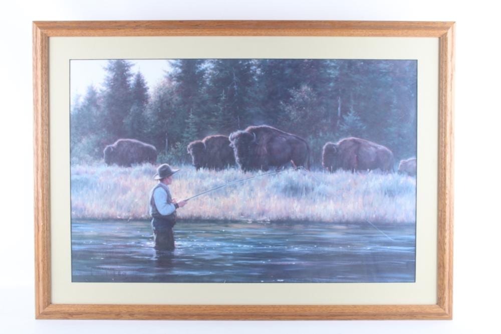 robert duncan just passing by framed print 2001 · North American Auction Company · 2026-05-16 Robert Duncan comparable auction result: robert duncan just passing by framed print 2001