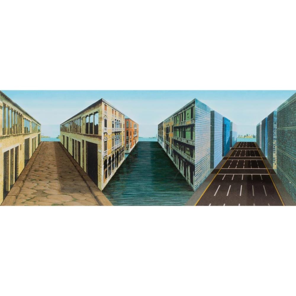 Robert Del Naja comparable auction result: 3d lithograph patrick hughes