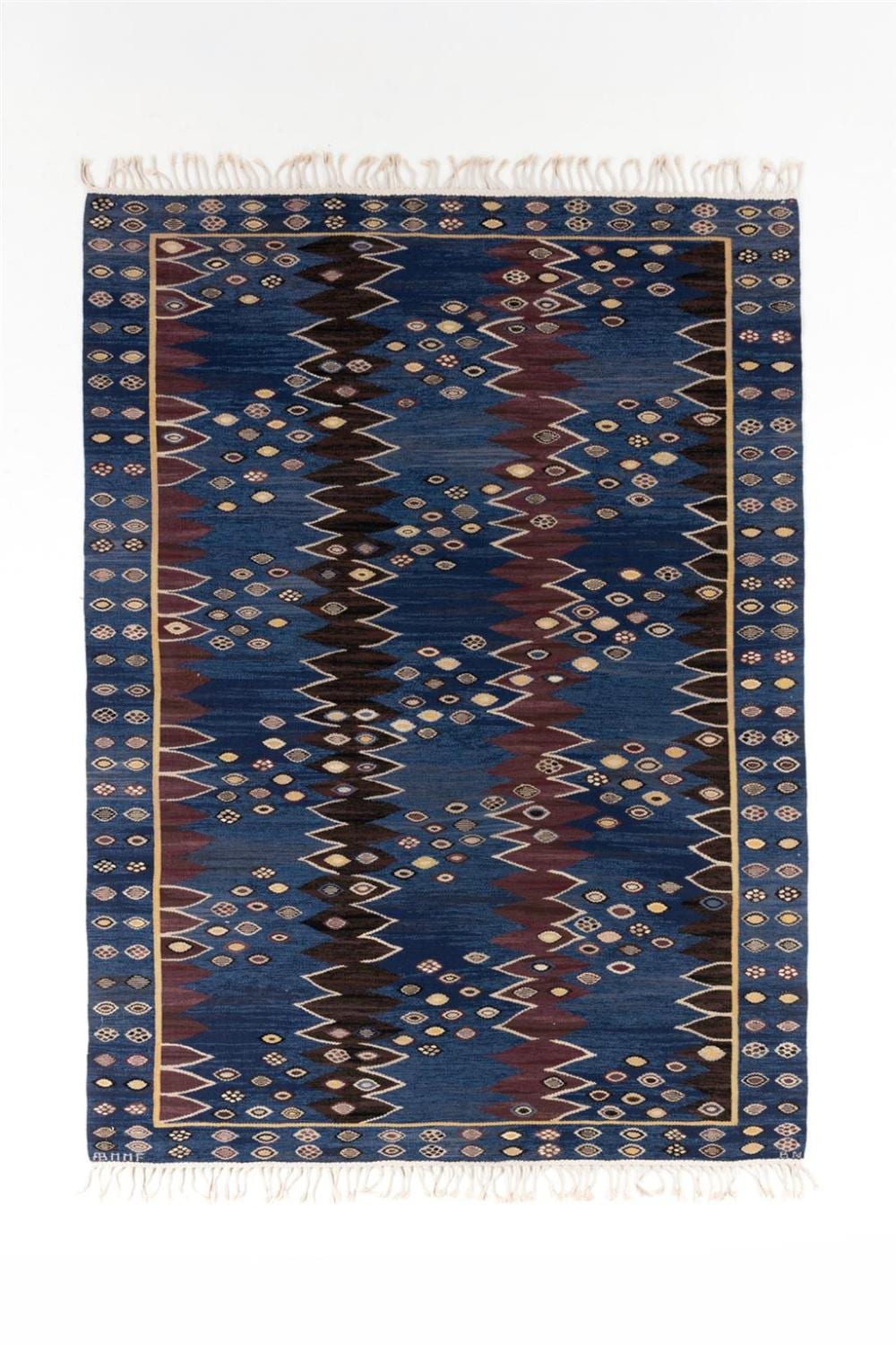 Barbro Nilsson comparable auction result: barbro nilsson 1899 1983 carpet model sn ckorna