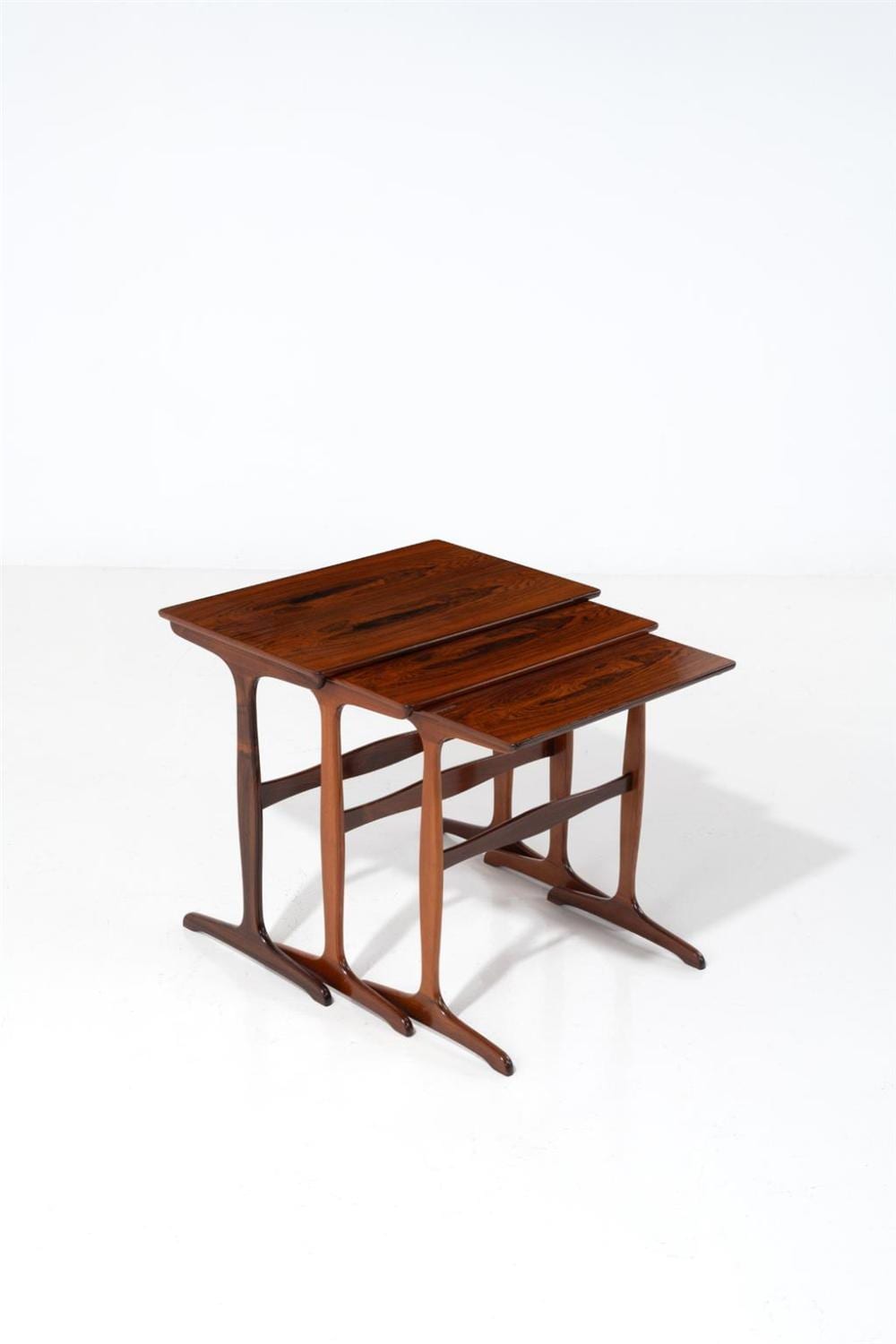 Ole Wanscher comparable auction result: ole wanscher 1903 1985 set of three nesting tables