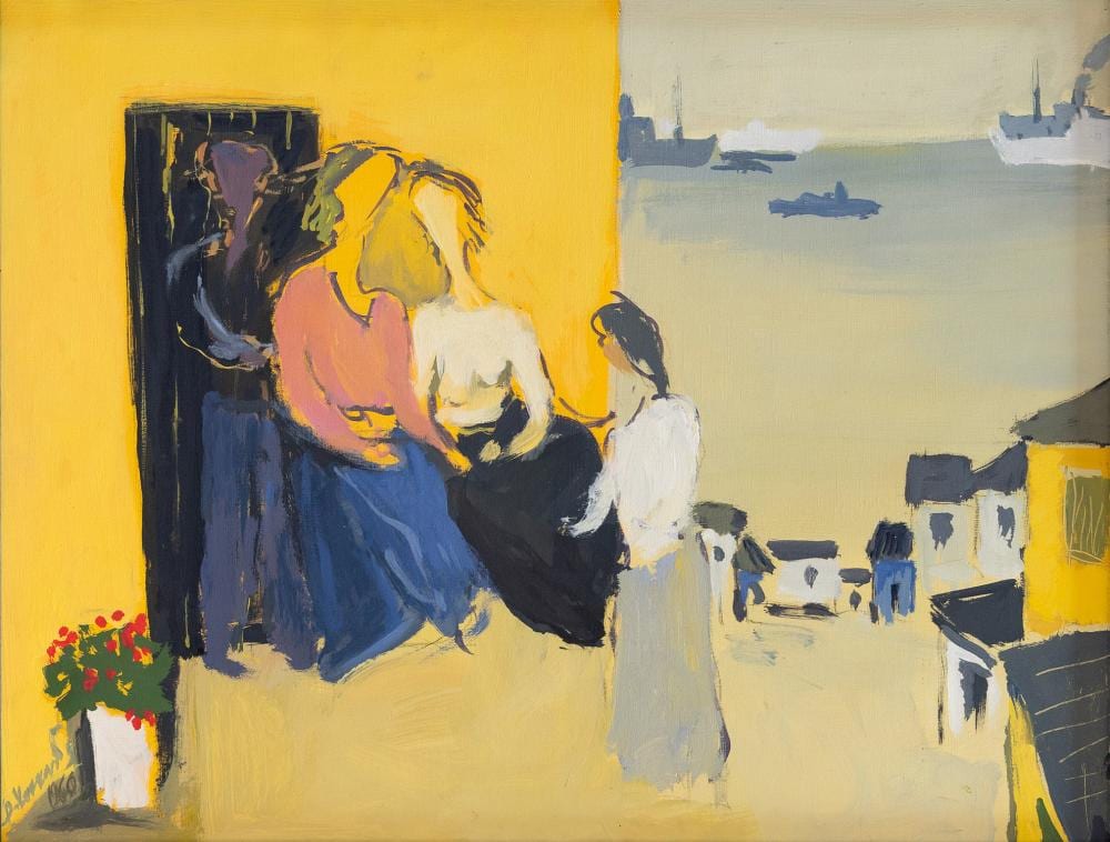 Demosthenis Kokkinidis comparable auction result: dimosthenis kokkinidis 1929 2020 shack by the sea