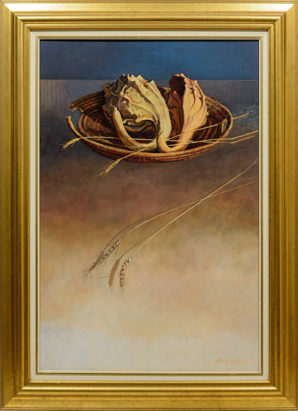 Hannes Du Plessis comparable auction result: hannes du plessis sa 1941 2004 oil still life signed 90 x 60