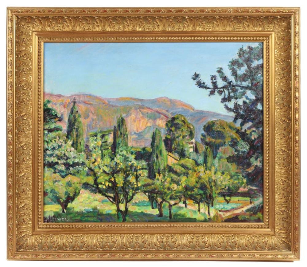 Paul Deltombe comparable auction result: paul deltombe 1878 1971