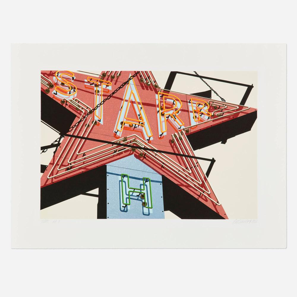 Robert Cottingham comparable auction result: robert cottingham starr