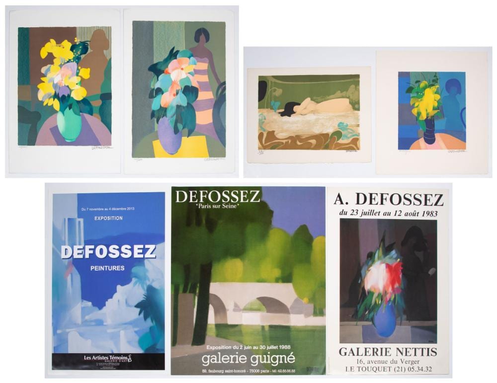alfred defossez b 1932 french seven · Clark's Fine Art & Auctioneers Inc. · 2026-05-19 Freddy Defossez comparable auction result: alfred defossez b 1932 french seven