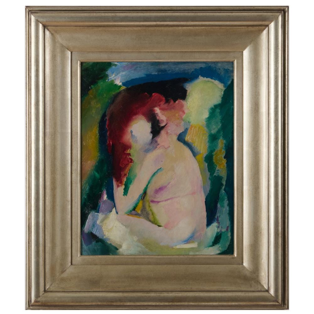 Arthur Beecher Carles comparable auction result: arthur beecher carles 1882 1952 nude in a landscape