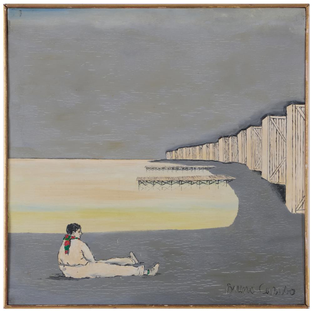 Bruno Caruso comparable auction result: bruno caruso 1927 2018 the beach