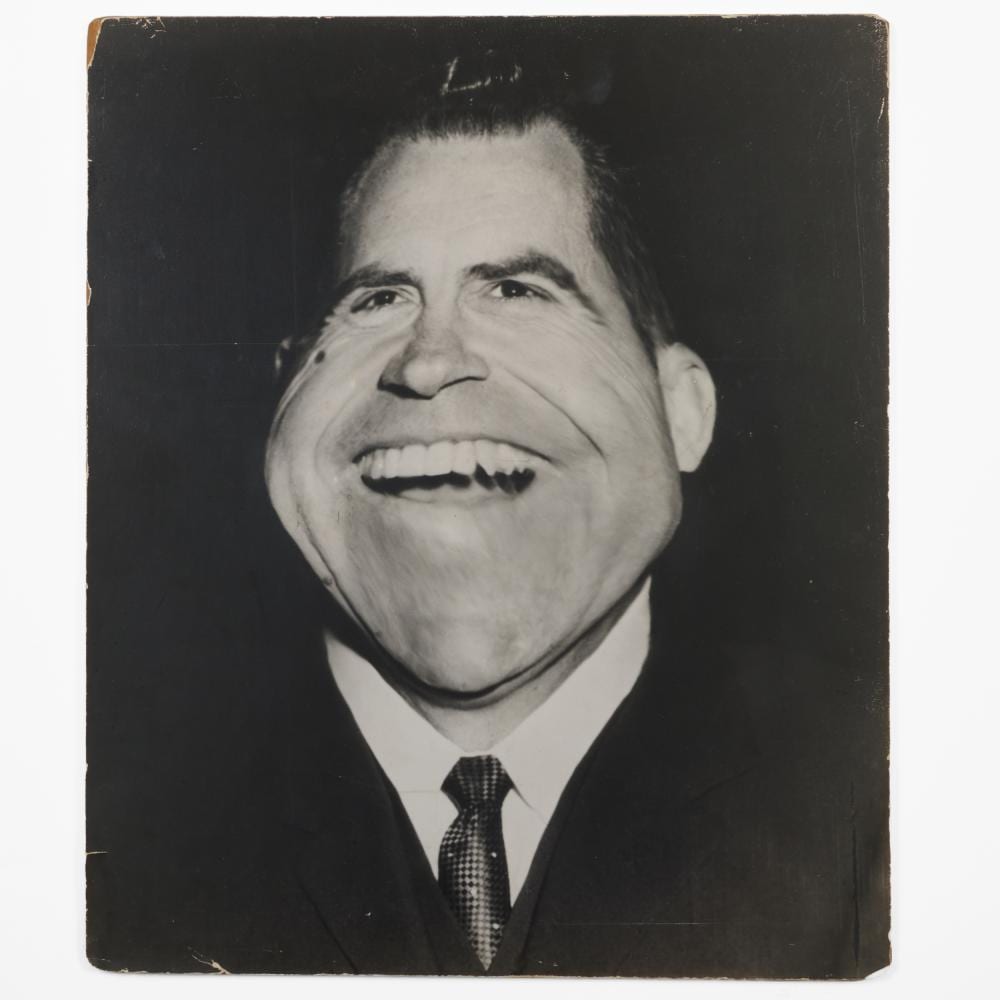 Weegee comparable auction result: weegee 1899 1968 richard nixon