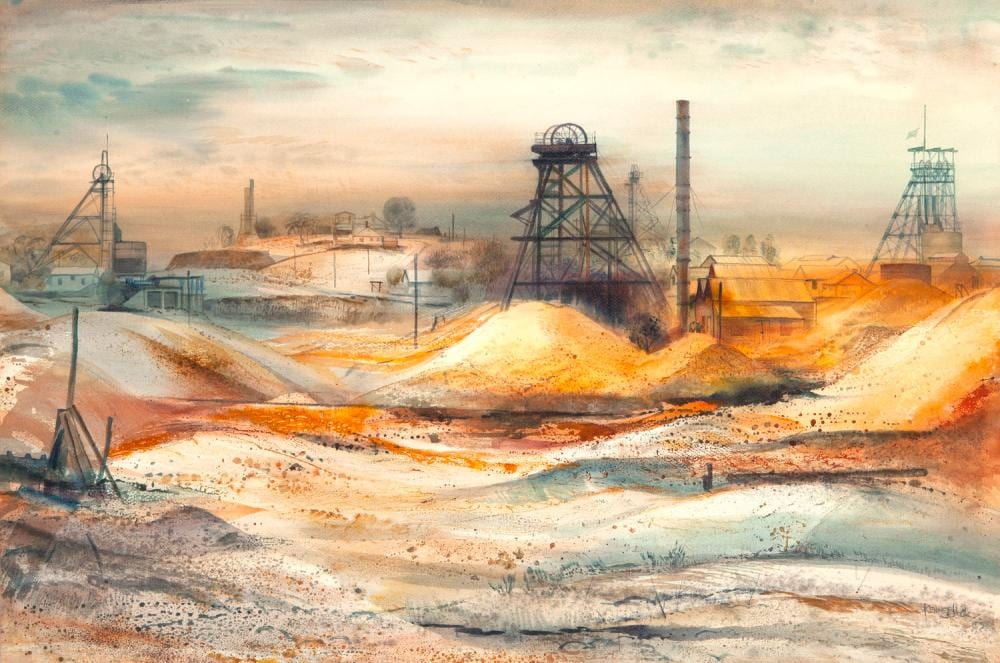Kenneth Jack comparable auction result: kenneth jack boulder goldfields mixed media