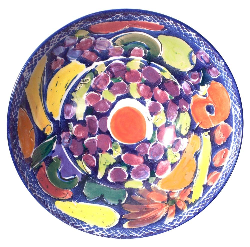 Pippin Drysdale comparable auction result: pippin drysdale tropical fruit series i decorated ceramic bowl