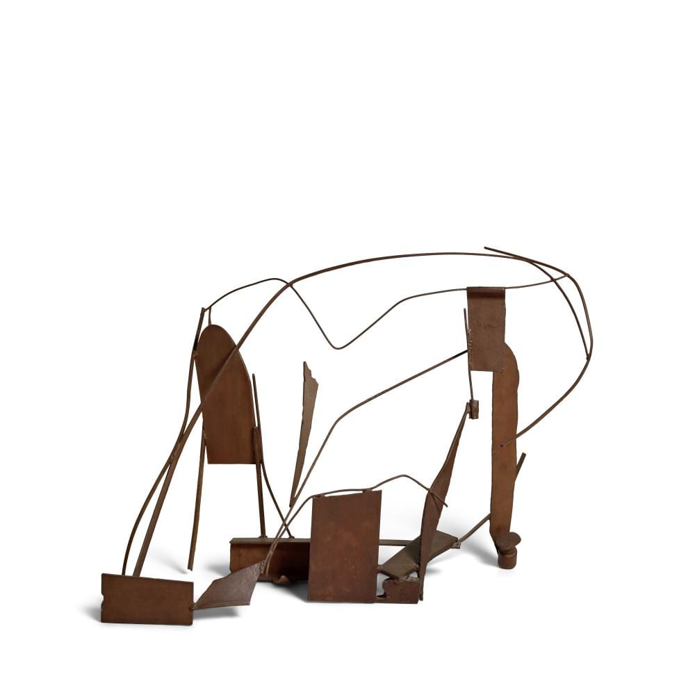 Anthony Caro comparable auction result: anthony caro 1924 2013 table piece ccclxv 34 x 41 1 2 x 24 in 86 4 x 105 4 x 61 cm executed in 1976 77 this work is unique