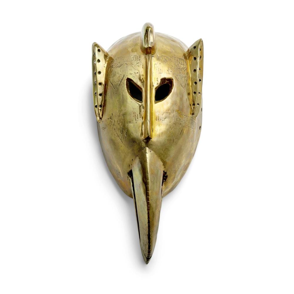 Sherrie Levine comparable auction result: sherrie levine b 1947 bird mask 14 x 6 1 2 x 5 1 8 in 35 6 x 16 5 x 13 cm executed in 2014 this work is number two from an edition of twelve