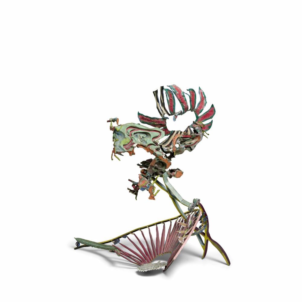 nancy graves 1939 1995 circumfoliate 45 3 4 x 44 1 4 x 32 in 116 2 x 112 4 x 81 3 cm executed in 1983 · Bonhams · 2026-05-21 Nancy Graves comparable auction result: nancy graves 1939 1995 circumfoliate 45 3 4 x 44 1 4 x 32 in 116 2 x 112 4 x 81 3 cm executed in 1983