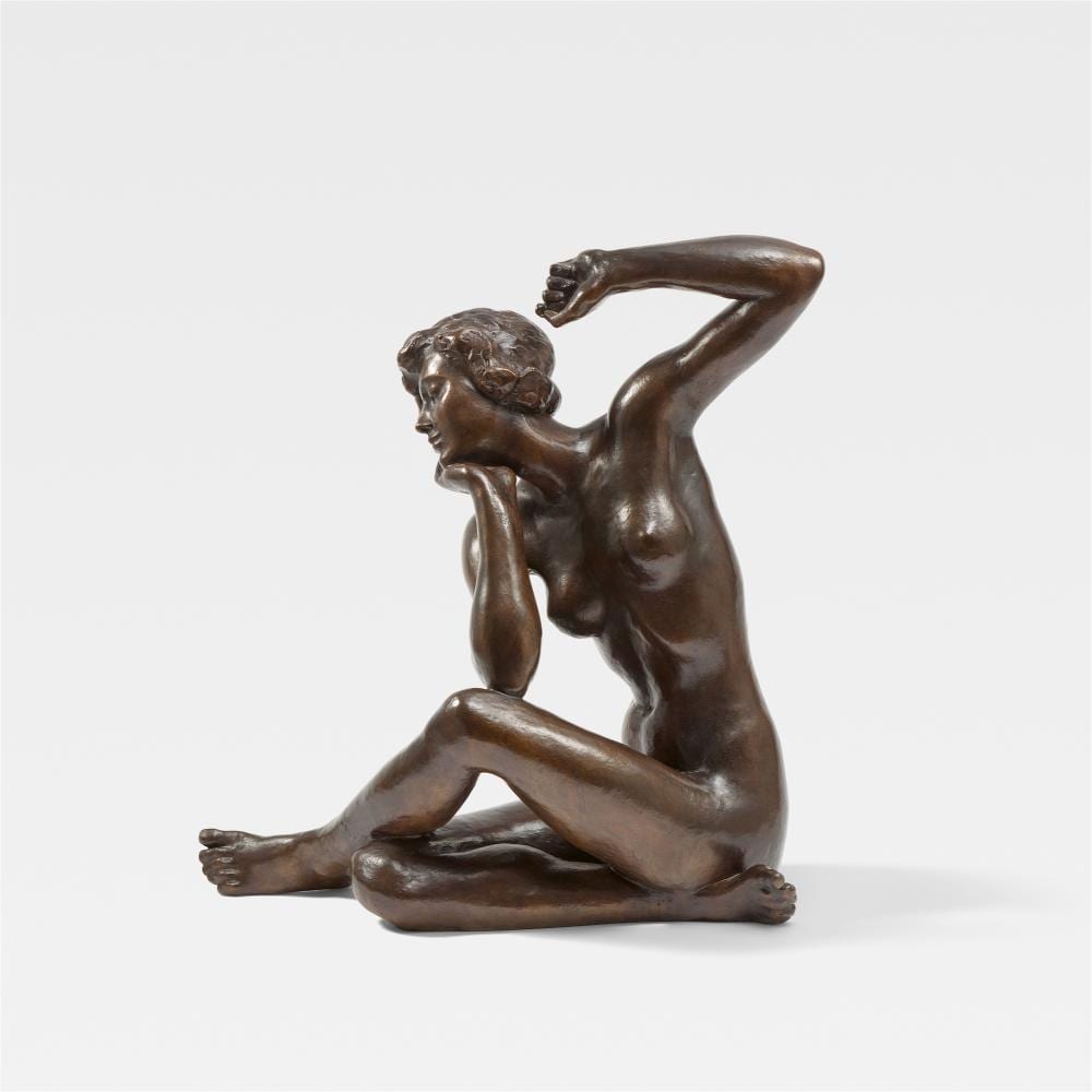 Fritz Klimsch comparable auction result: fritz klimsch erwachende 1922 1923