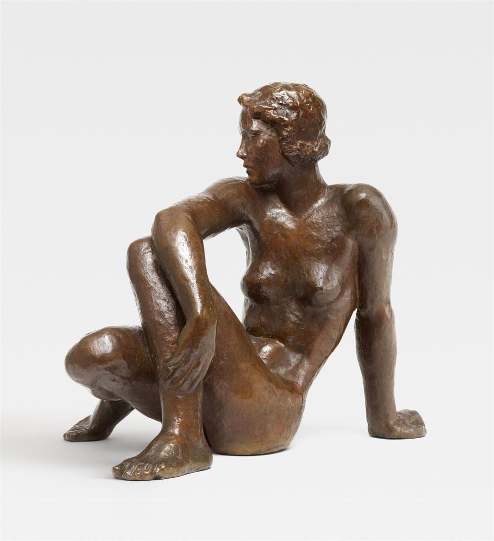 Fritz Klimsch comparable auction result: fritz klimsch kleine schauende 1936