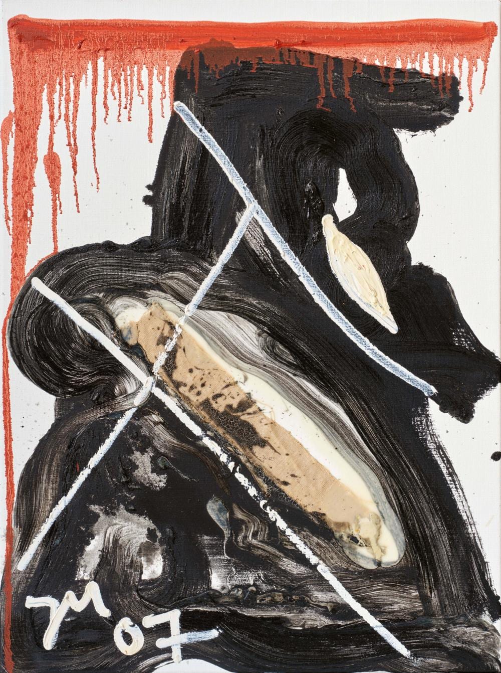 Jonathan Meese comparable auction result: jonathan meese schwester gunzaff 2007