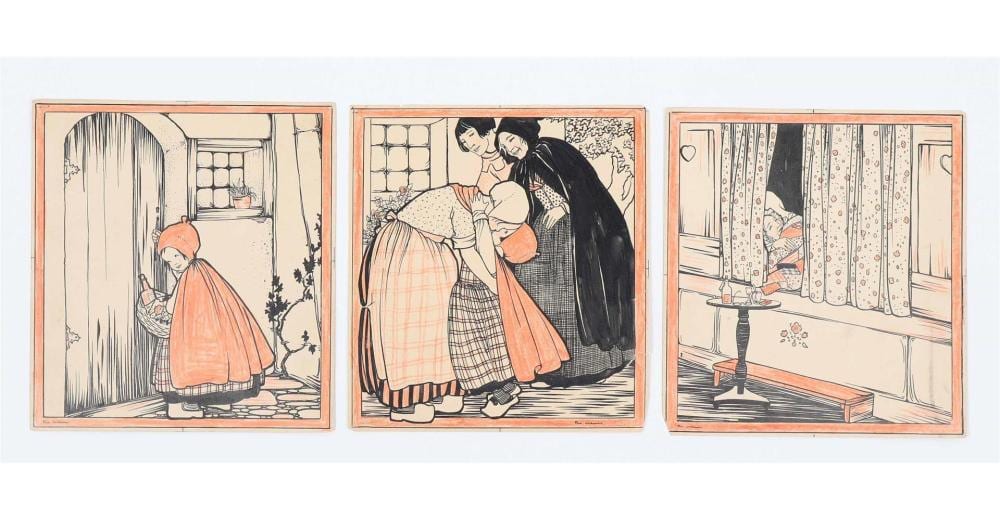 Marie Cramer comparable auction result: rie cramer 1887 1977 little red riding hood