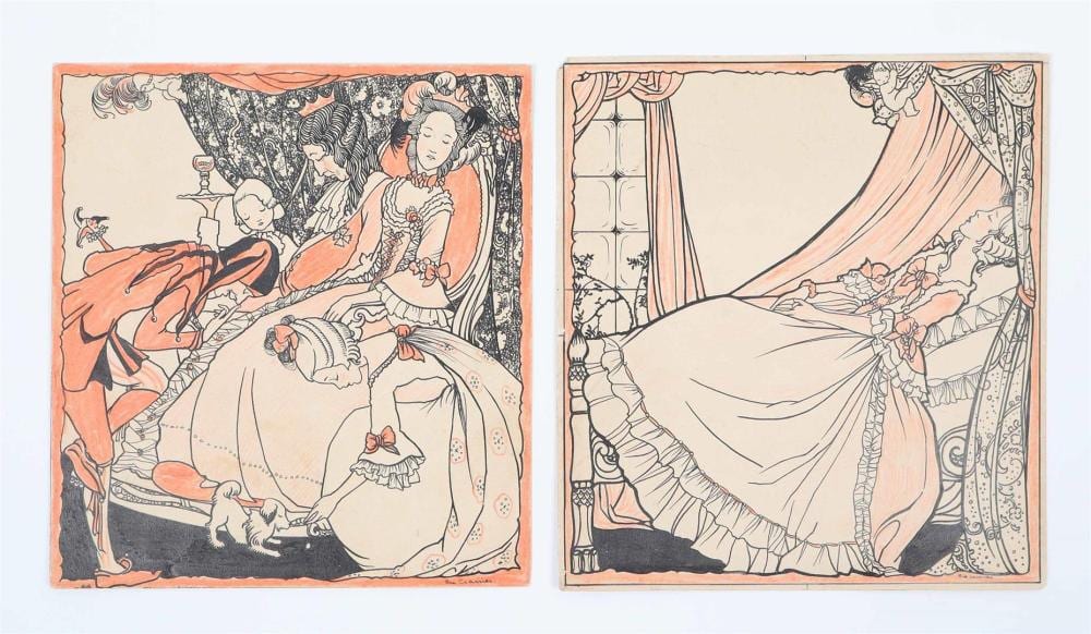 Marie Cramer comparable auction result: rie cramer 1887 1977 sleeping beauty