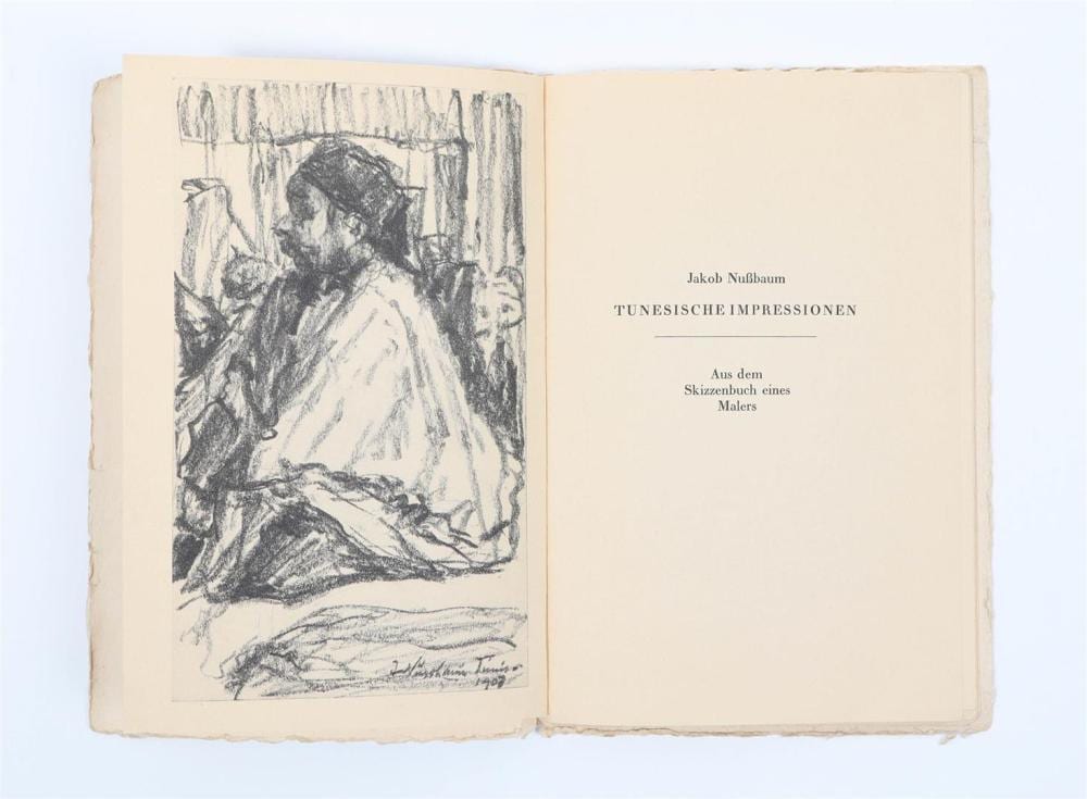 Jakob (1873) Nußbaum comparable auction result: jakob nussbaum 1873 1936 tunesische impressionen