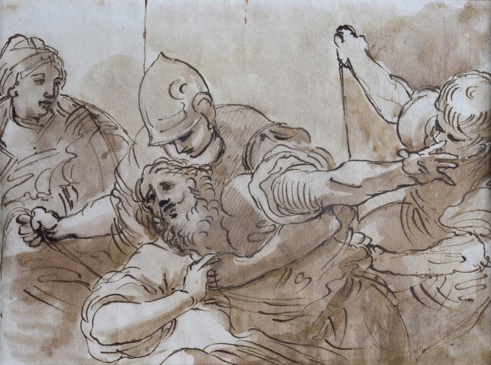 cherubino alberti borgo san sepolcro 1553 roma 1615 martirio di santo · Pananti Casa D'Aste SRL · 2026-05-22 Cherubino Alberti comparable auction result: cherubino alberti borgo san sepolcro 1553 roma 1615 martirio di santo