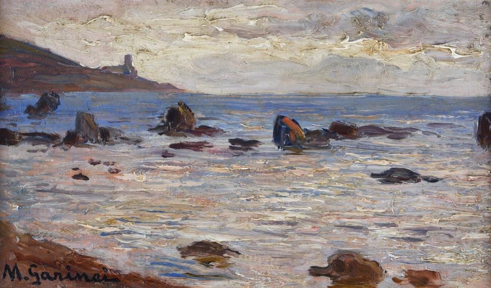 Michele Garinei comparable auction result: michele garinei napoli 1871 1960 marina