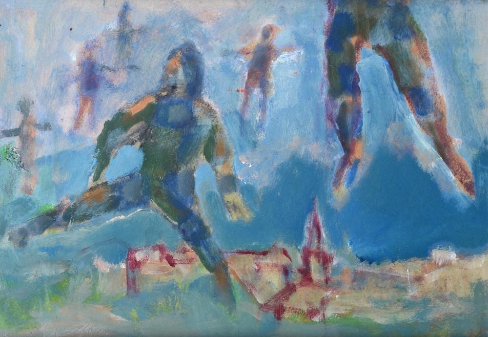 mino maccari siena 1898 roma 1989 felicit · Pananti Casa D'Aste SRL · 2026-05-22 Mino Maccari comparable auction result: mino maccari siena 1898 roma 1989 felicit